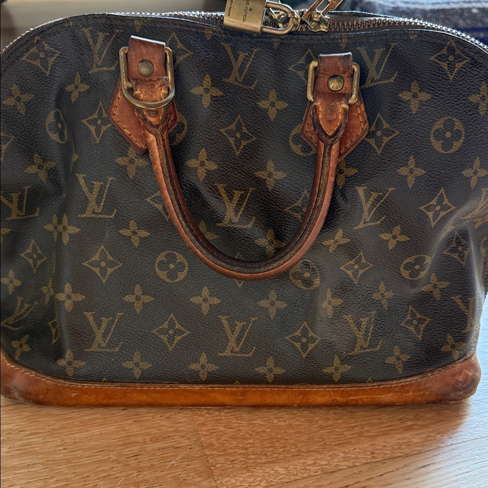 Louis Vuitton Brown Monogram Satchel